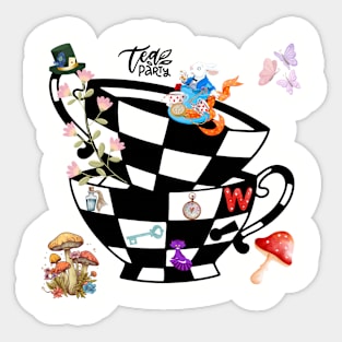 Wonderland Sticker